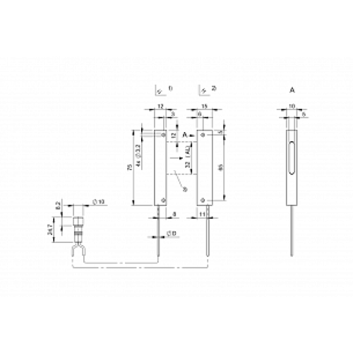 Оптоволоконный кабель Balluff BOH AR-R113-010-01-S49F