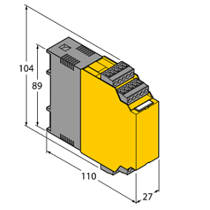 Блок обработки для датчиков потока TURCK FM-IM-3UP63X