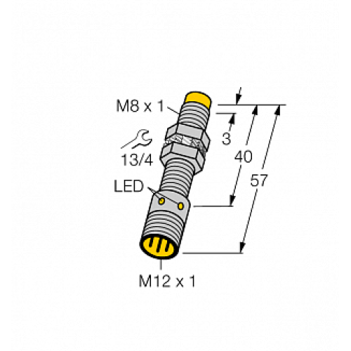 Индуктивный датчик TURCK NI3-EG08-AP6X-H1341