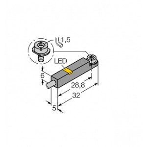 Магнитный датчик TURCK BIM-INT-Y1X