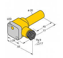 Индуктивный датчик TURCK NI10-K20SK-AP6X