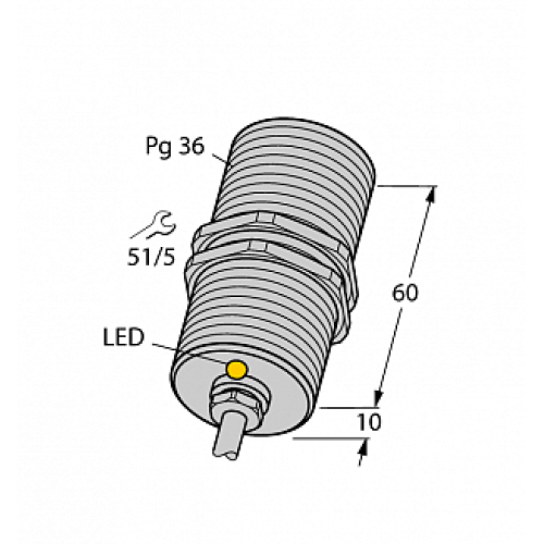 Индуктивный датчик TURCK BI20-G47-AZ3X