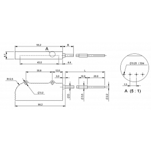 Оптоволоконный кабель Balluff BFO D25 LA-HD-EAK-465-02