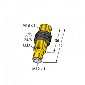 Индуктивный датчик TURCK BI5U-S18-AP6X-H1141