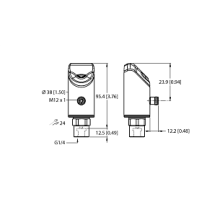 Датчик давления TURCK PS510-25V-01-2UPN8-H1141
