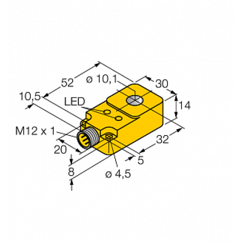 Кольцевой датчик TURCK BI10R-Q14-AP6X2-H1141