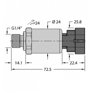 Датчик давления TURCK PT600R-2104-I2-AMPS1.5