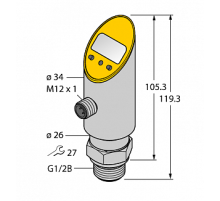 Датчик давления TURCK PS016V-609-LI2UPN8X-H1141