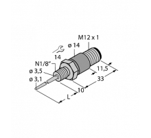 Датчик температуры TURCK TP-103A-N1/8-H1141-L024