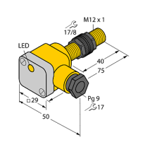Индуктивный датчик TURCK NI5-P12SK-AP6X