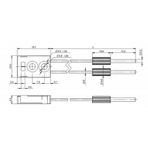 Оптоволоконный кабель Balluff BFO D13-XV-AK-EAK-50-02