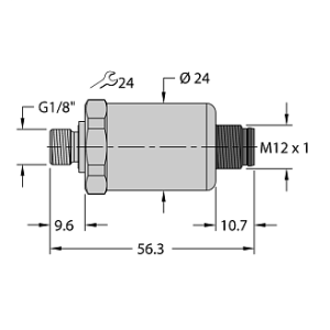 Датчик давления TURCK PT600R-2113-I2-H1143