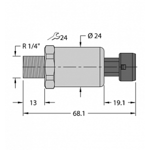 Датчик давления TURCK PT600R-2110-I2-MP11