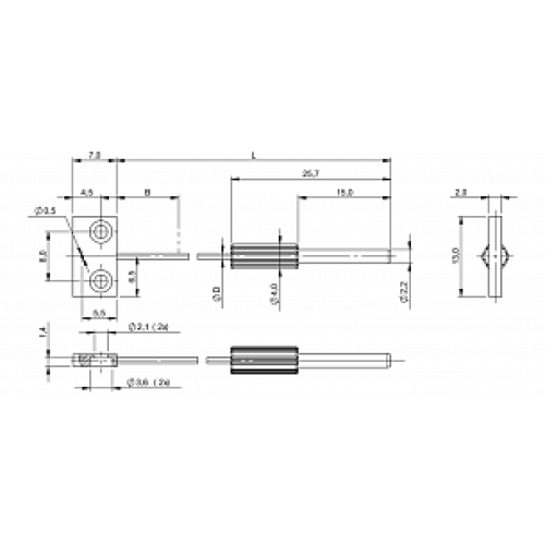 Оптоволоконный кабель Balluff BFO D10-LAH-DK-EAK-05-02