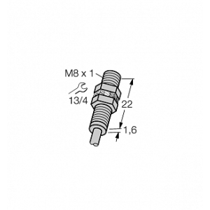 Индуктивный датчик TURCK BI1.5-EG08K-Y1