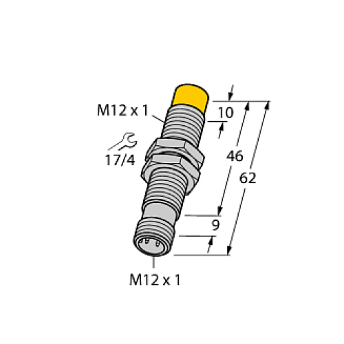 Индуктивный датчик TURCK NI5-M12-LIU-H1141