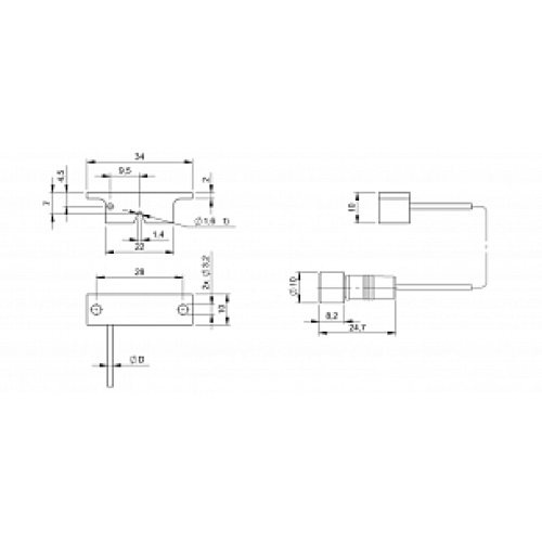 Оптоволоконный кабель Balluff BOH TR-T16-001-01-S49F