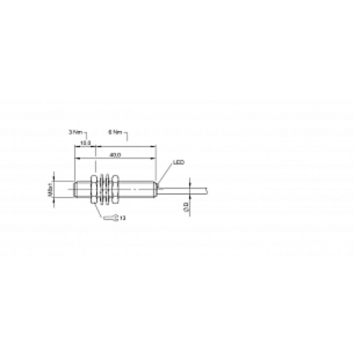 Индуктивный датчик Balluff BES M08MG-GSC20B-BV02