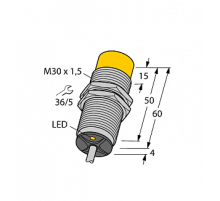 Индуктивный датчик TURCK NI30U-M30-VP6X