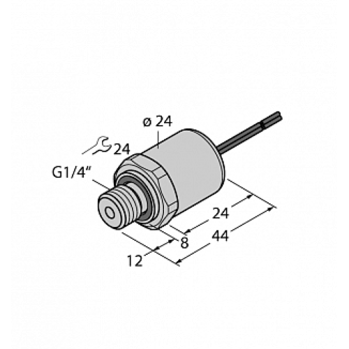 Датчик давления TURCK PT10R-1004-I2-WM0.5