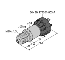 Датчик давления TURCK PT16A-1020-I2-DA91