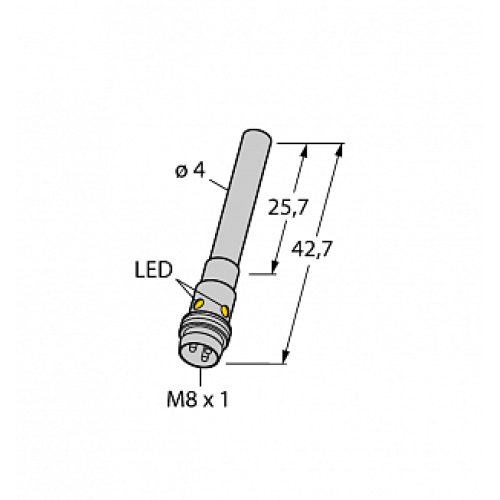 Индуктивный датчик TURCK BI1-EH04-AN6X-V1331