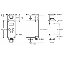 Расходомер TURCK FTCI-10D10A4P-2LIX-H1141/D...(Sonderabgleich)