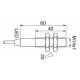 Емкостной датчик уровня EGE-Elektronik KGF 014 GOP