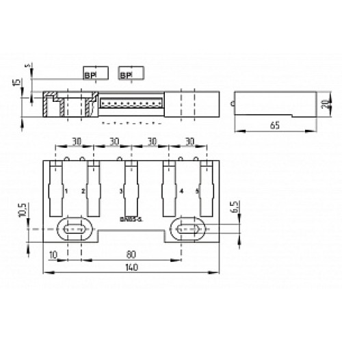 Магнитный герконовый датчик Schmersal BN 85-5-2031