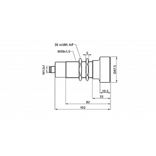 Ультразвуковой датчик Microsonic mic-340/D/M