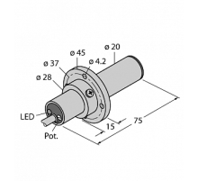 Датчик потока TURCK FCS-K20-LIX