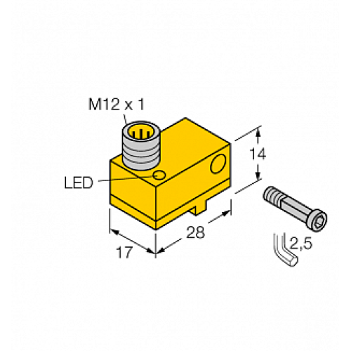 Магнитный датчик TURCK BIM-NST-Y1X-H1141