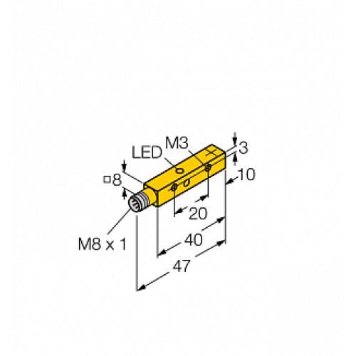 Индуктивный датчик TURCK NI4U-Q8SE-AP6X-V1131