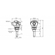 Емкостной датчик Balluff BCS S02T401-PSCFNG-KM16-T02