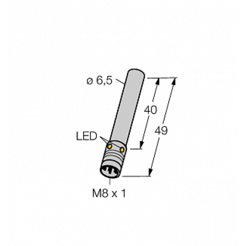 Индуктивный датчик TURCK BI1.5-EH6.5-AP6X-V1131