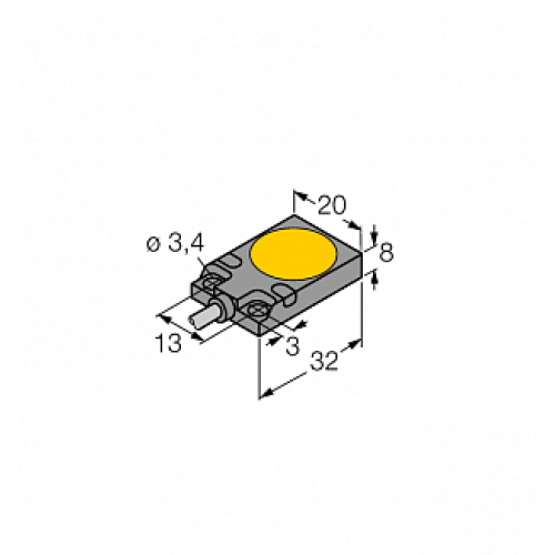 Индуктивный датчик TURCK BI7-Q08-LIU