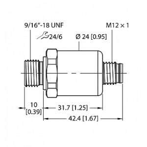 Датчик давления TURCK PT150PSIG-1121-I2-H1143