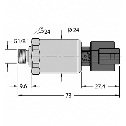 Датчик давления TURCK PT600R-2113-I2-DT043P