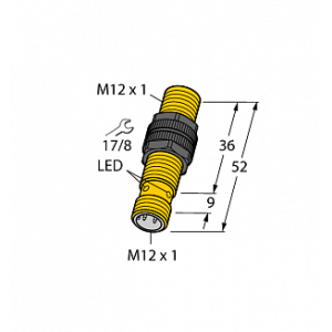 Индуктивный датчик TURCK BI3U-S12-AP6X-H1141