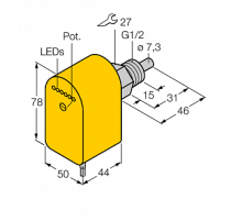 Датчик потока TURCK FCS-G1/2A4P-VRX/24VDC