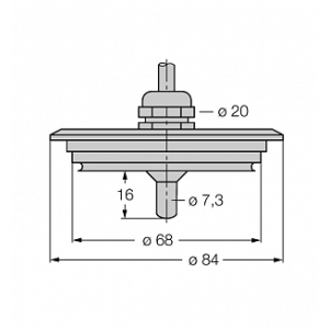 Датчик потока TURCK FCS-68A4-NA/D003