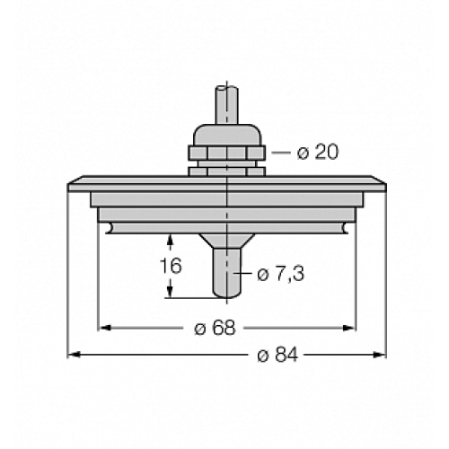 Датчик потока TURCK FCS-68A4-NA/D003