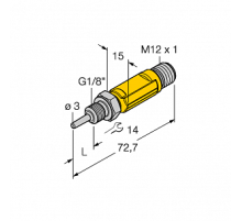Датчик температуры TURCK TTM-103A-G1/8-LIUPN-H1140-L013