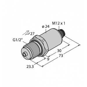 Датчик давления TURCK PT160R-2043-I2-H1141