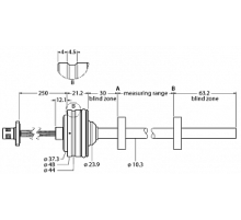  Датчик линейных перемещений TURCK LTE2000M-HT10-LU10-P-0.25-H1151