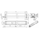 Многолучевой барьер безопасности Balluff BLG 4A-050-50X-B02-O01-SX