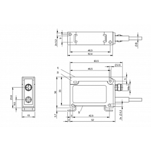 Усилитель для оптоволоконных датчиков Balluff BAE SA-OH-032-NP-DV02