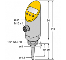 Датчик температуры TURCK TS-516-LUUPN8X-H1141-L050