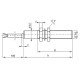 Магнитный герконовый датчик Schmersal BN 120L-01Z/V 2,0M