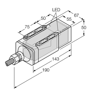 Индуктивный датчик TURCK NI35-CP40-VP4X2/S369-F 30M